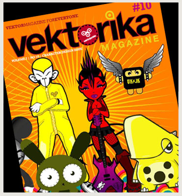 Vektorika Magazine - Revista eletrônica que reúne os melhores vetores que estão por ai